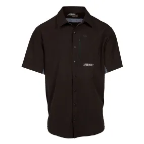 509  Step Up Pit Shirt with Zippered Pocket Durable Comfortable Fit Black Gray