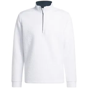 adidas DWR 1/4 Zip Pullover - White