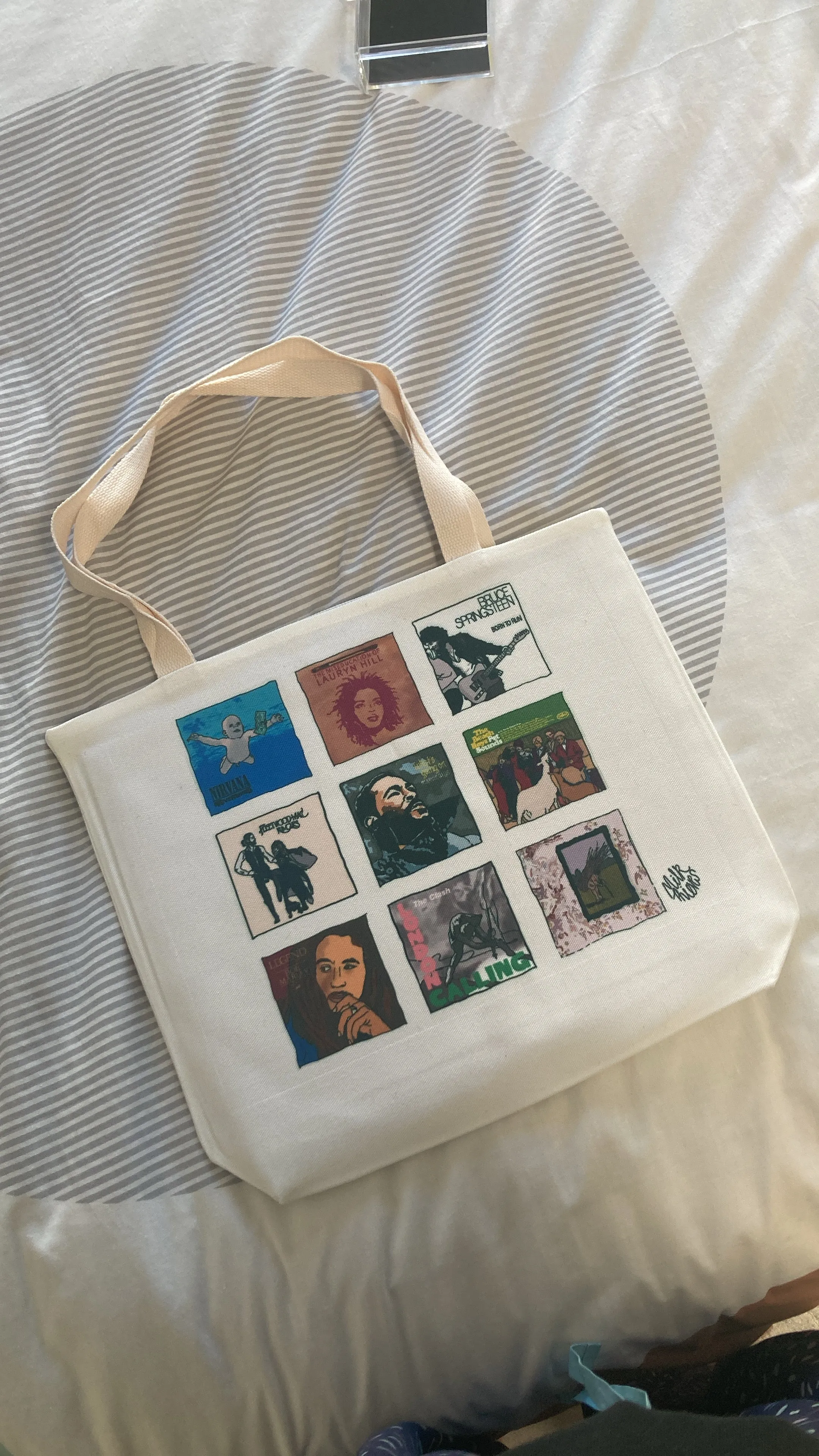 Album Cover Tote Bag