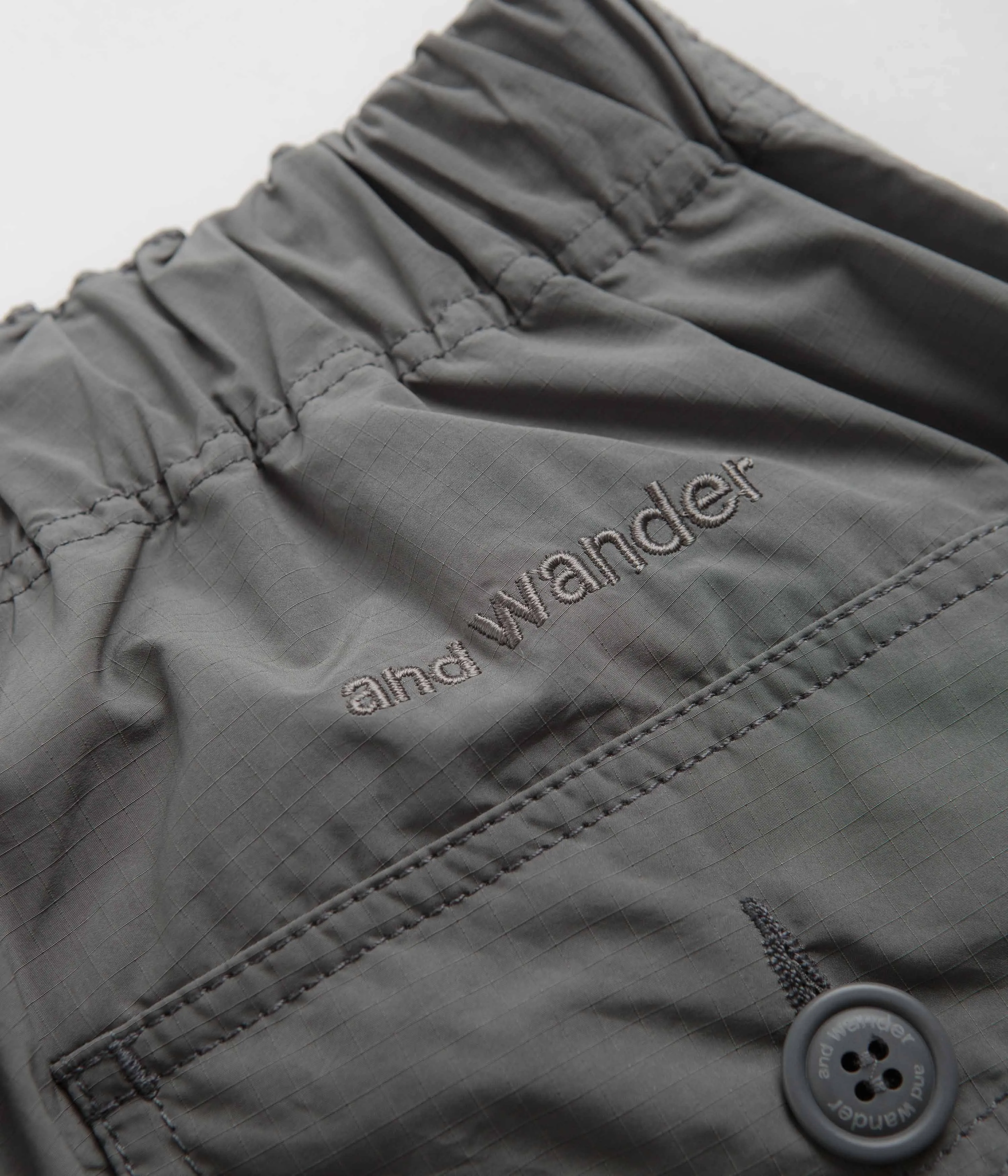 and wander Oversized Cargo Pants - Grey