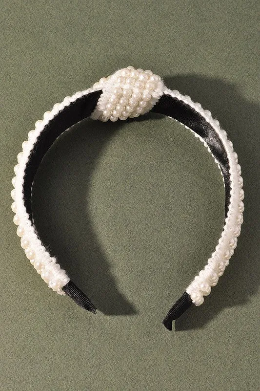 Beaded Knot Headband