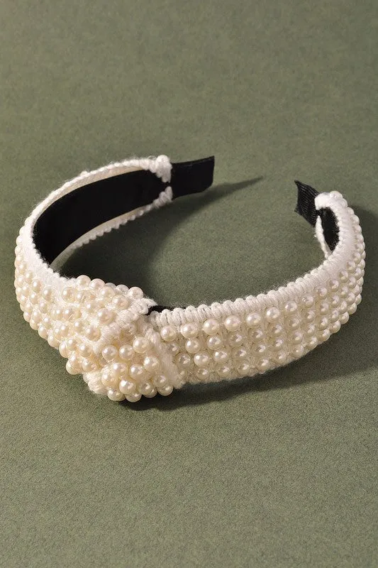 Beaded Knot Headband