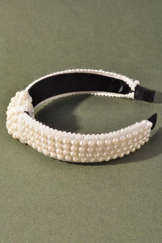 Beaded Knot Headband