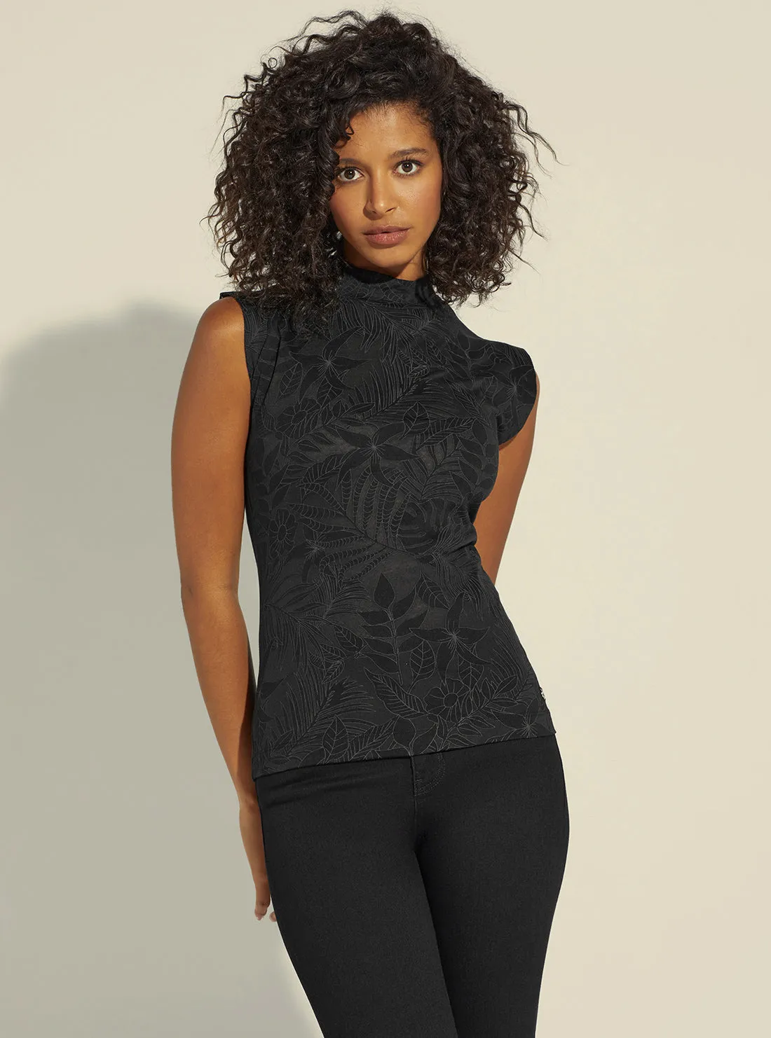 Black Jacotte Top