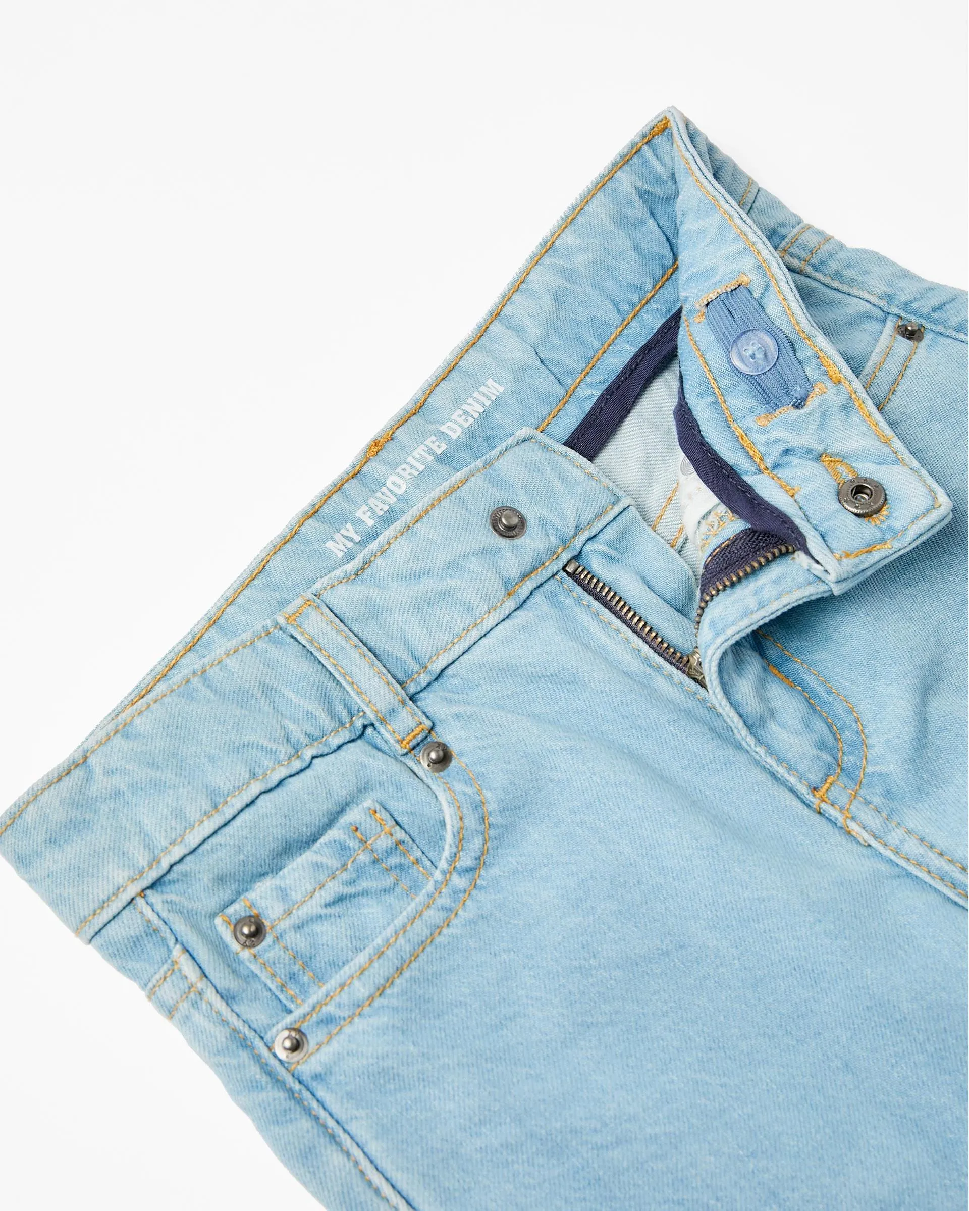 Cotton Jeans for Boys 'Straight Fit', Light Blue