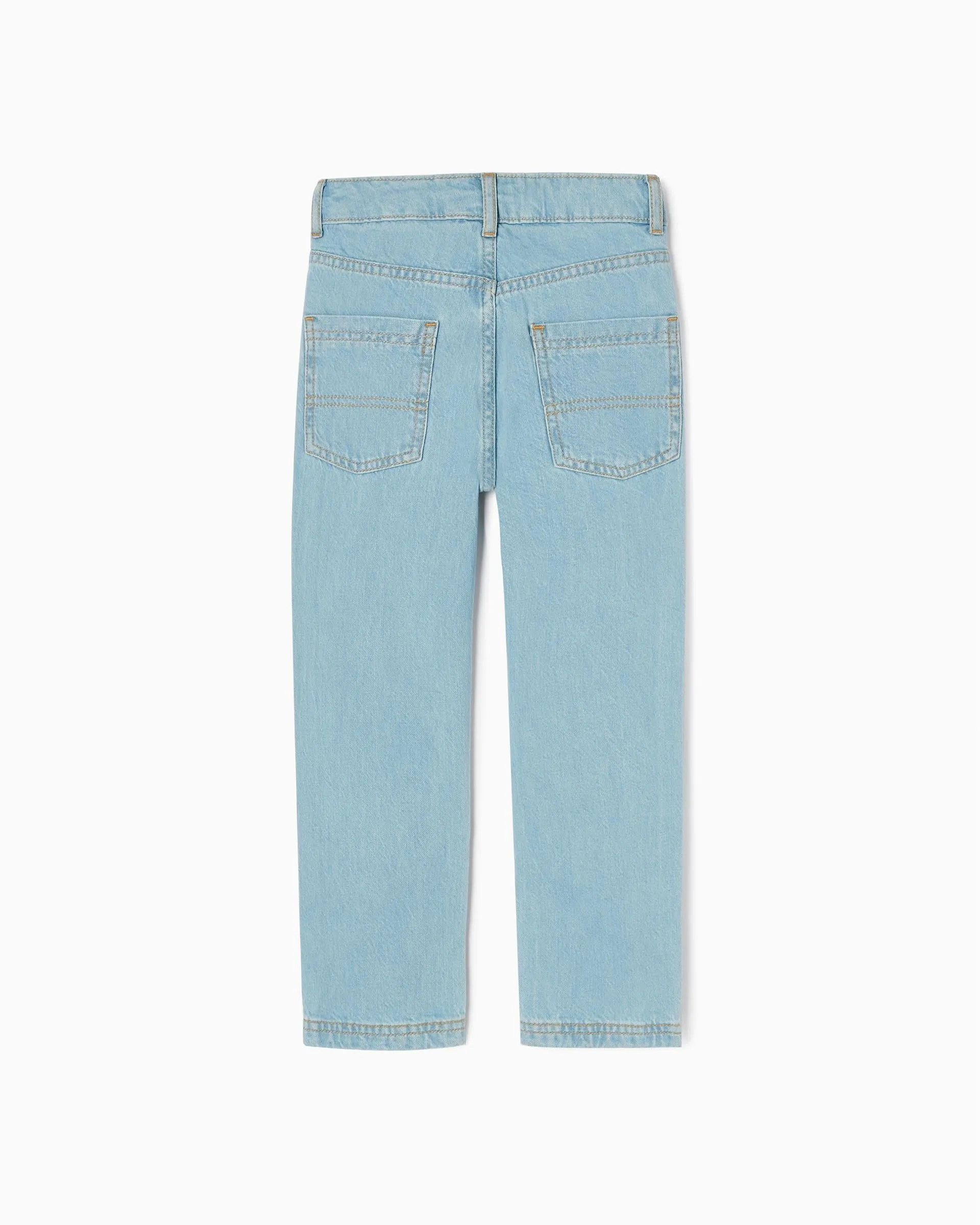 Cotton Jeans for Boys 'Straight Fit', Light Blue