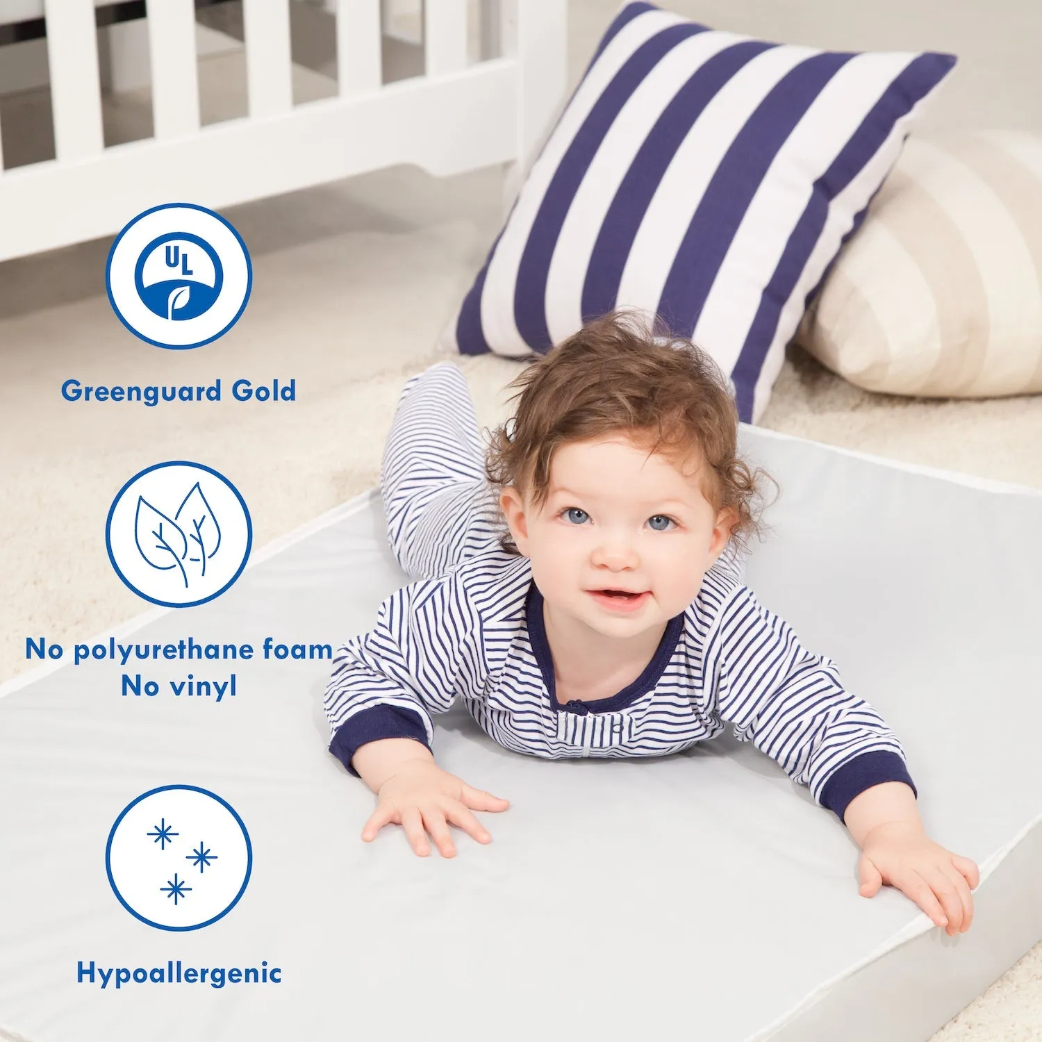 daVinci Complete Slumber Mini Crib Mattress with Firm support