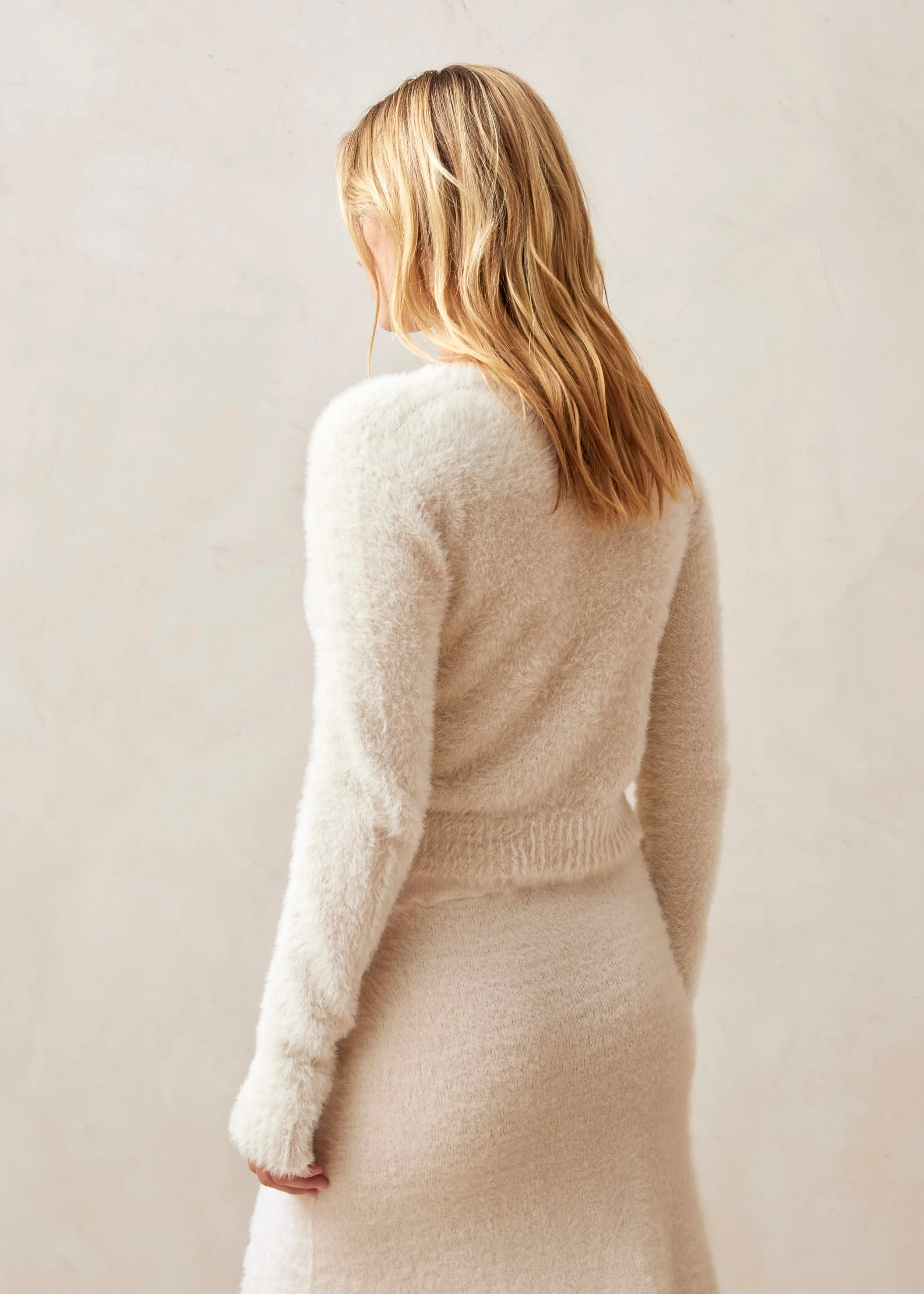 Deli Ecru Tricot Sweater