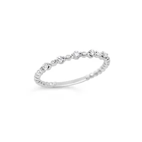 Diamond and Bead Ring