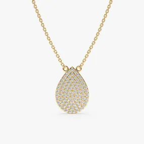 Diamond Drop Necklace, Lainey