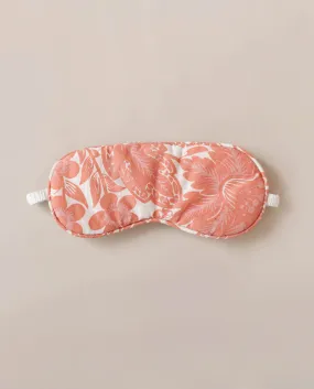 Durga Organic Cotton Eye Mask In Pink Print