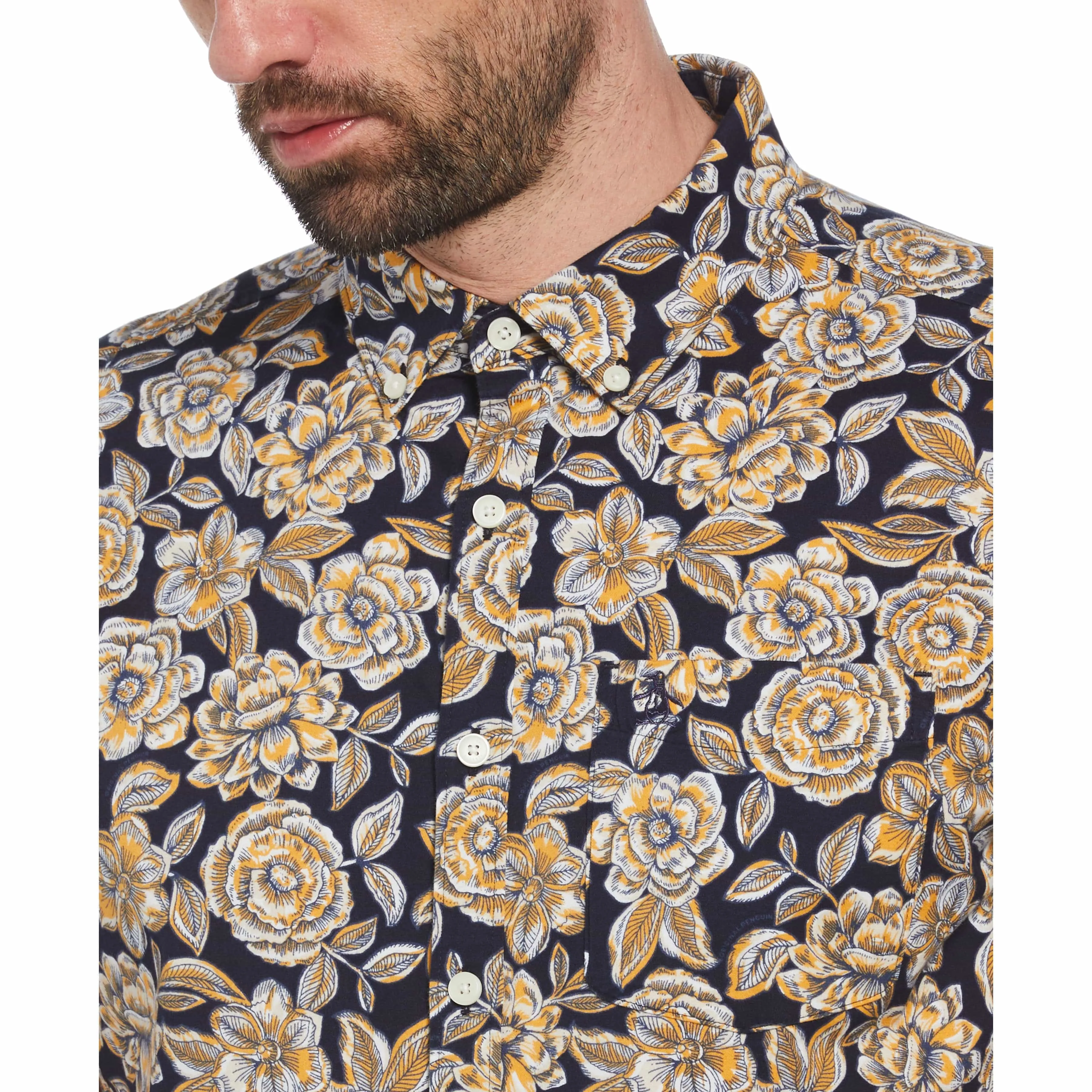 EcoVero™ Blend Floral Print Shirt