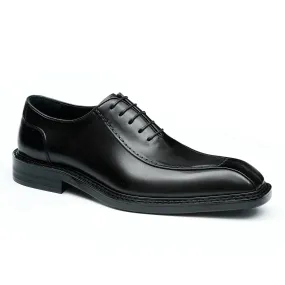 Formal leather Black oxford shoes