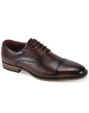 Giorgio by Giorgio Venturi 7033 Cap Toe Dress Shoes - Brown