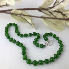 Green Aventurine Bead Necklace - VNKL226