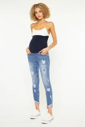 Jezebel Maternity Ankle Skinny Jeans