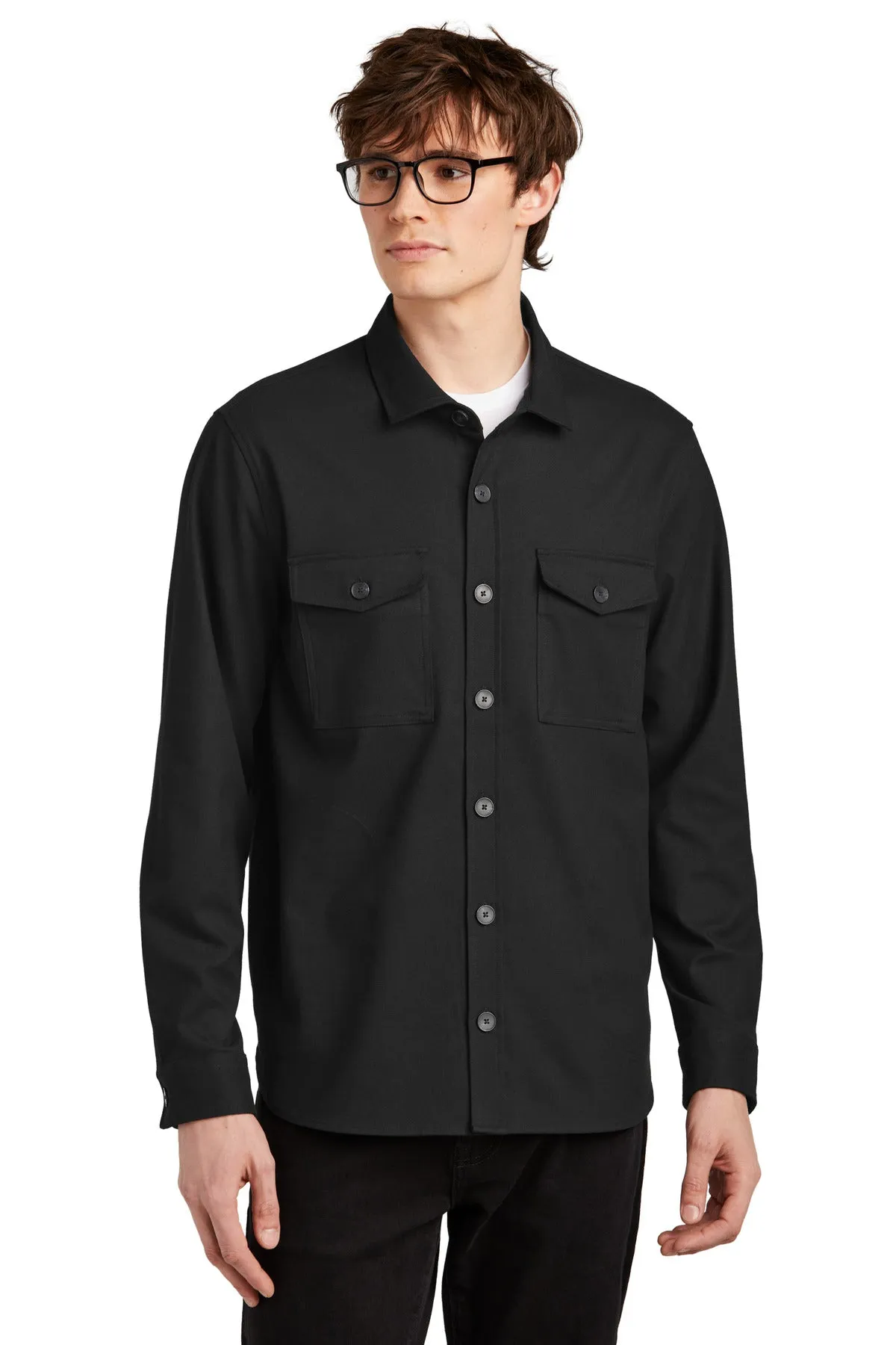 Mercer Mettle™ Long Sleeve Twill Overshirt MM2020