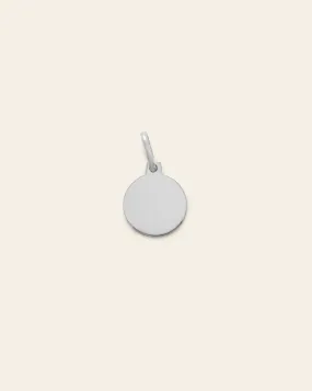 Mini Disc Pendant - Sterling Silver