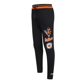 MLB BALTIMORE ORIOLES RETRO CLASSIC MEN'S SWEATPANT (BLACK/ORANGE)