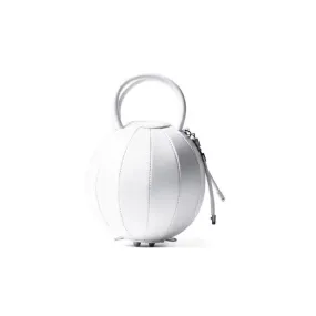 PILO Iconic White Leather Mini Bag