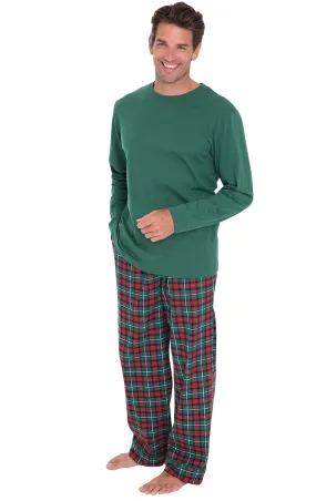 Red & Green Christmas Men's Pajamas - Couples