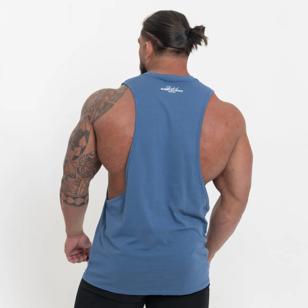 SLVBK Drop Arm Vest - Blue