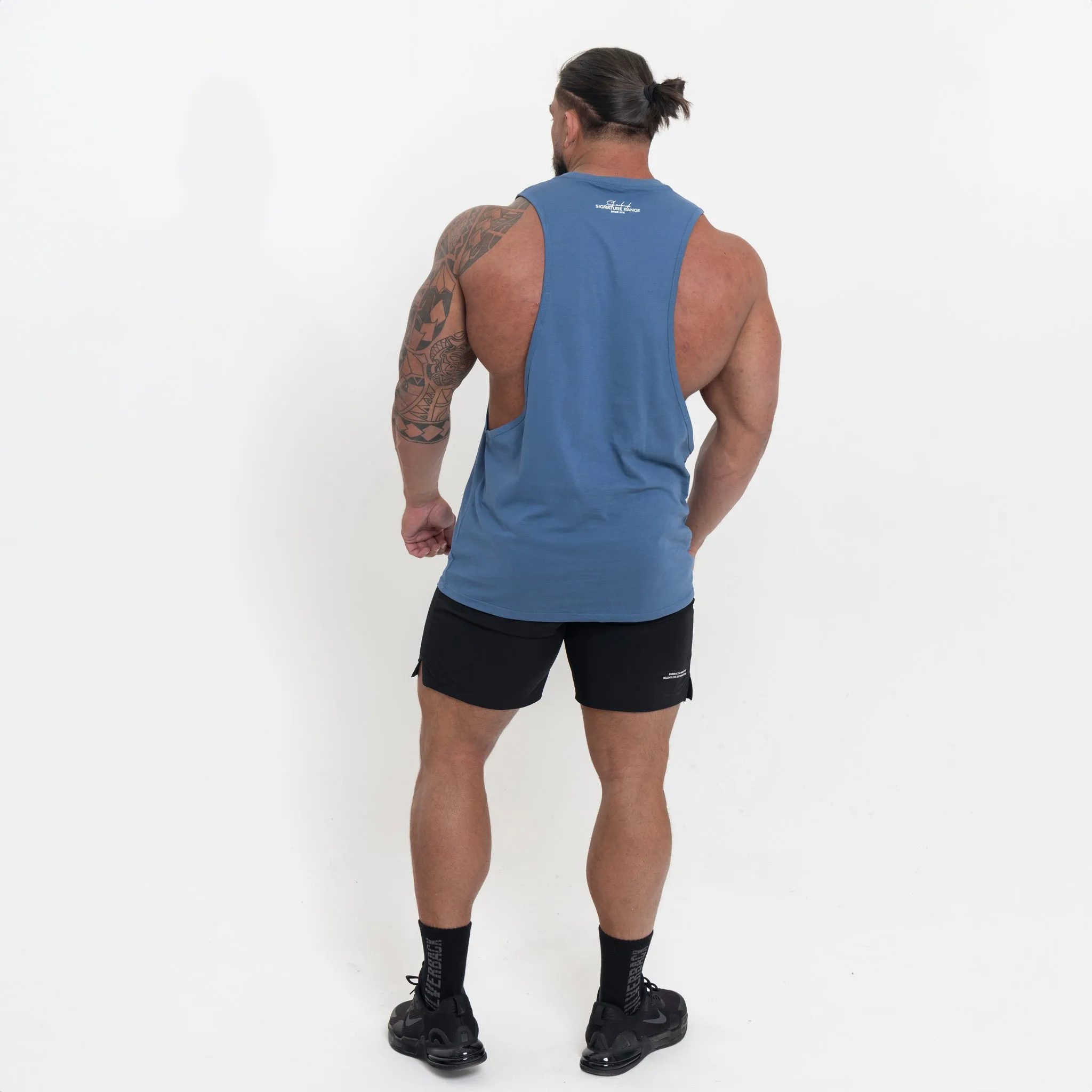 SLVBK Drop Arm Vest - Blue