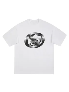 Thesupermade 3D S Print T-shirt