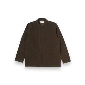 Universal Works Bakers Overshirt 31560 brown fine cord