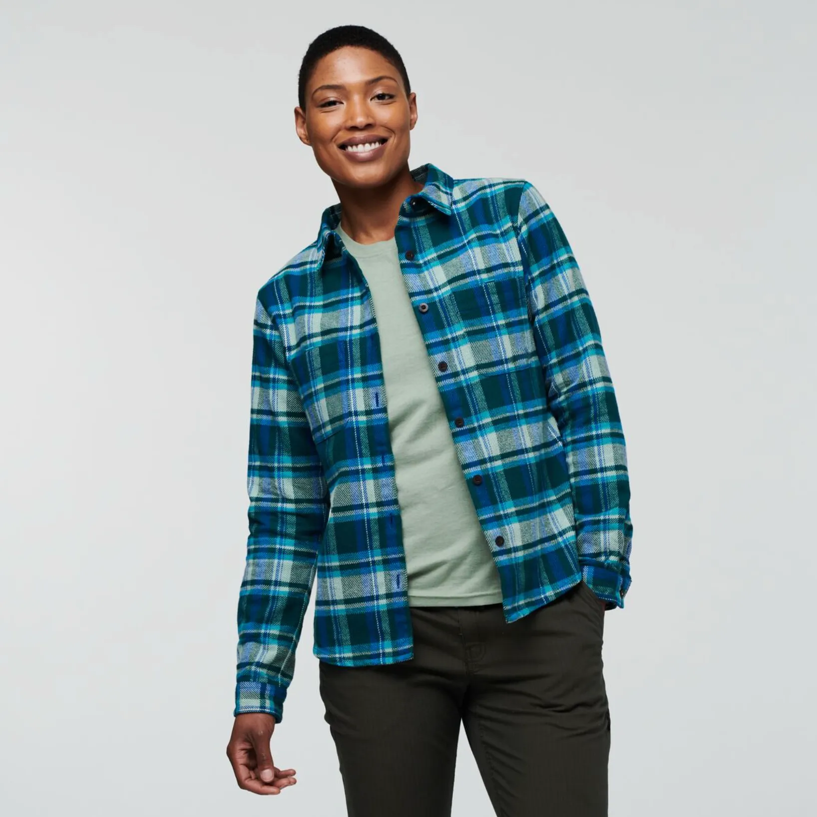 Women's Mero Organic Flannel Shirt