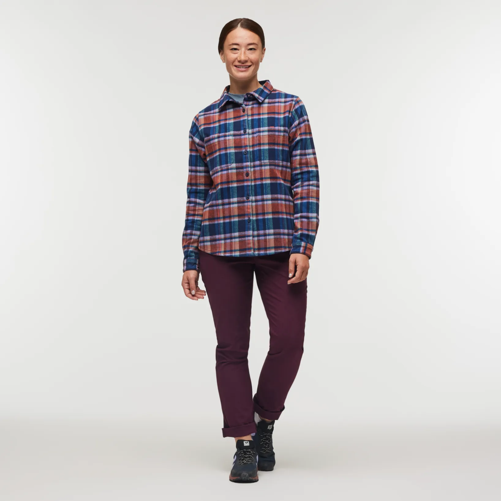 Women's Mero Organic Flannel Shirt