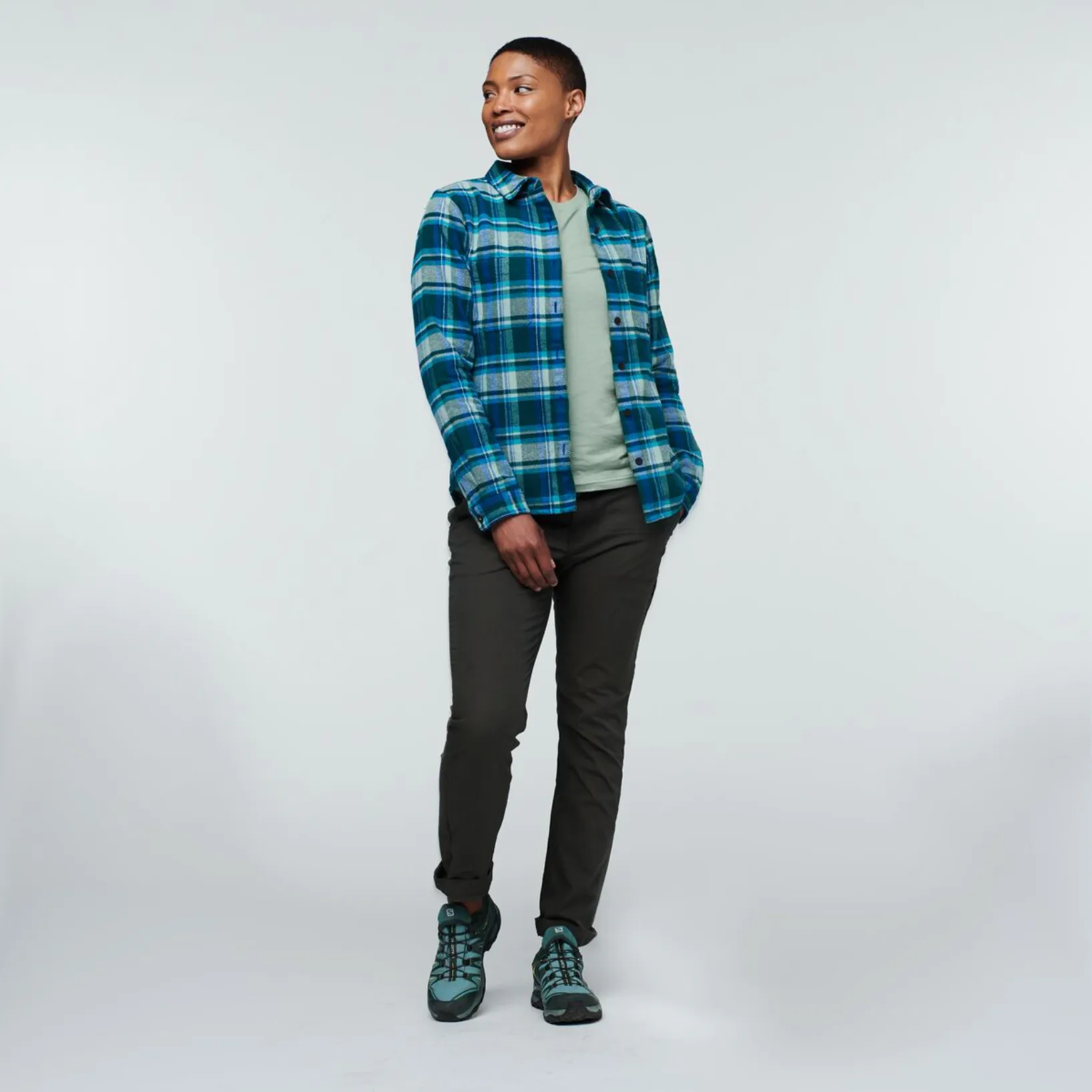 Women's Mero Organic Flannel Shirt